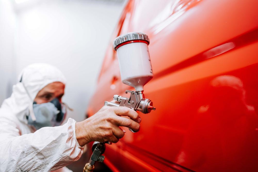 Peinture automobile à Palluaud